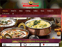 Tablet Screenshot of currybowlindiancuisine.com